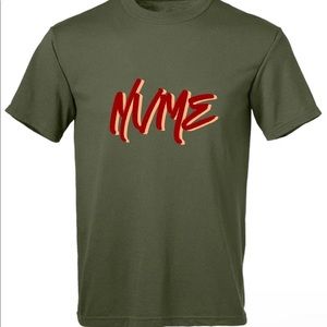 Unisex Olive Shirt with maroon and tan logo